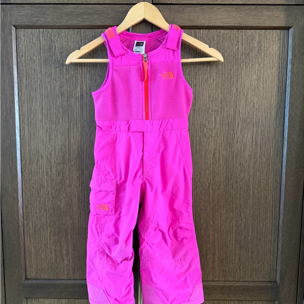 The North Face Fuchsia Snow Bib